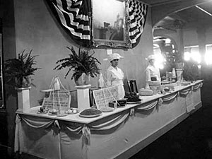 
Dairy booth at Dayton's Department Store, Minneapolis.

 (Minnesota Historical Society)