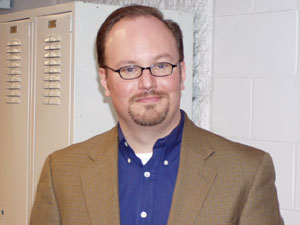 
Scott Cooper, with the gay rights organization, Out Front Minnesota, says many gay couples want to be married so they can have the same legal benefits as heterosexual couples.   (MPR Photo/Tom Scheck)