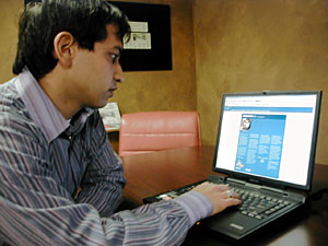 
Our family wizard technical creator Jai Kissoon (MPR Photo/Elizabeth Stawicki)