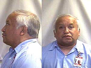 
Alfonso Rodriguez Jr. has been charged with kidnapping in the disappearance of Dru Sjodin. He says he is innocent. Rodriguez is a convicted sex offender who was released from prison about six months before Sjodin's disappearance. (MPR file photo)