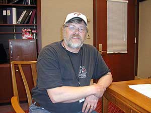 
St. Paul City Council member Dave Thune. Thune says multiple smoke breaks at clubs that have cover charges is a legitimate concern. He says the city is trying to find ways to make the transition to the smoking ban easier. (MPR photo/Chris Roberts)