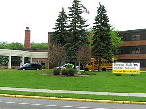 
Melissa attends Fergus Falls High School. Students say at many schools, meth is easier to get than alcohol. Some claim it's sold in hallways and parking lots.  (MPR Photo/Dan Gunderson)