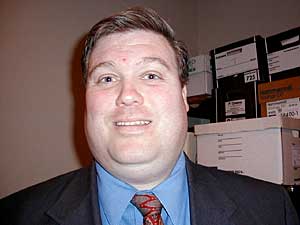 
State Rep. Eric Lipman, R-Lake Elmo, would like to see state drug laws relaxed. He says too many people are being sent to prison at great cost to the state. (MPR Photo/Mark Steil)