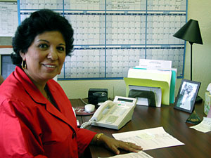 
Ramona de Rosales is Executive Director of Academia Cesar Chavez (MPR Photo/Marisa Helms)