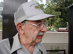 
George Isaacs urged Hiawatha Ave. neighborhood residents to lobby for light rail decades ago. (MPR Photo/Dan Olson)
