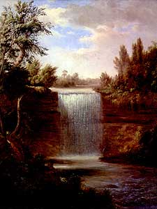 
Robert Scott Duncanson (1821-72) "The Falls of Minnehaha," 1862 
 (Image courtesy Gregory R. Staley Photography)