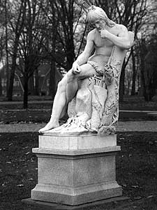 
Augustus Saint-Gaudens (1848-1907) "Hiawatha," c.1874 
 (Photo Courtesy of Dartmouth College Library)