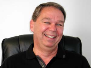 
John Meyers, head of Cyberensics, Inc. says "There's a lot of support networks willing to work with you." (MPR Photo/Bill Catlin)