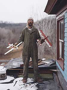 
This image of Charles and his planes is one of the most popular in Soth's "Sleeping by the Mississippi" project. The photograph has already sold out in all three sizes in which it was printed. (Photo by Alec Soth)