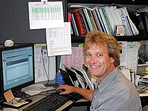 
State labor market expert Steve Hine says local government in Minnesota has seen a "very large job loss." (MPR Photo/Bill Catlin)