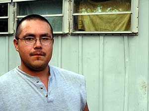 
Juan Carlos Gomez says he intends to vote this year. He says he's not sure his life will change, no matter which politicians are elected.  (MPR Photo/Dan Gunderson)