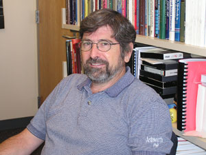 
 Ron Faber, who teaches advertising at the University of Minnesota, says advertisers are generally spending less money on television right now.
 (MPR Photo/Laura McCallum)