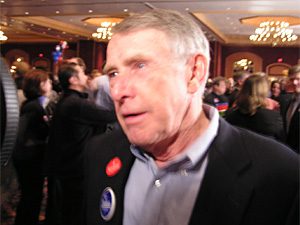 
Martin Sabo was an easy winner in Minnesota's 5th District. (MPR Photo/Tom Scheck)