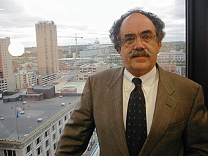 
Bill Blazar with the Minnesota Chamber of Commerce says it's rough to lose experienced lawmakers, but the successful challengers could bring movement on business-related issues like health care and transportation. (MPR Photo/Jeff Horwich)