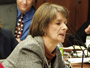 
Rep. Mindy Greiling, DFL-Roseville, says she'll sponsor a bill to increase the school funding formula by 2.5 percent. (MPR file photo)