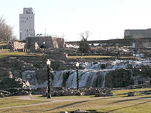 
Falls Park was once a park filled with thugs. Now 500,000 people visit the park each year.  (MPR Photo/Cara Hetland)