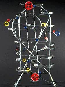 
Jeff Zachmann says people are fascinated by the shape and movement of his pieces. (Photo courtesy Jeff Zachmann)