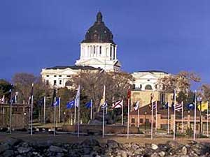 
The Capitol of South Dakota, in Pierre. Gov. Mike Rounds has created a new "red tape" task force, to help make it even easier for businesses to open, expand, or move to South Dakota. (Photo courtesy of the state of South Dakota)