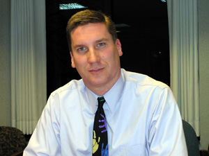 
State Human Services Commissioner Kevin Goodno doesn't dispute that cuts in certain programs can cause some cost-shifting.  (MPR Photo/Laura McCallum)