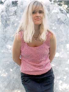 
Winter outside. The songs on her new CD are sung with a  gentle, childlike ease, but often speak of emotional pain and isolation.  (Photo courtesy of Grimsey Records)