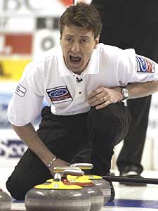 
Pete Fenson of Bemidji leads the men's Olympic curling team. By day, Fenson owns a couple of popular pizza restaurants.  (Photo courtesy of the U.S. Curling Association)