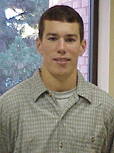 
1st Lt. Jason Timmerman of Tracy had been married since last September, and was teaching high school math before being deployed to Iraq last fall. (Photo courtesy of Dakota State University)