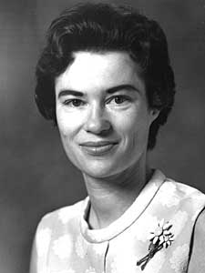 
3M chemist Patsy Sherman discovered the substance that would become known as Scotchgard in the 1950s. In the lab one day, Sherman spilled a mixture on a lab assistant's tennis shoe. The stain turned out to be impervious to water, soap and scrubbing.  (Photo courtesy of the Minnesota Historical Society)
