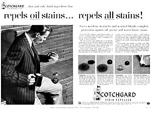 
An early ad for Scotchgard. (Image courtesy of the Minnesota Historical Society)