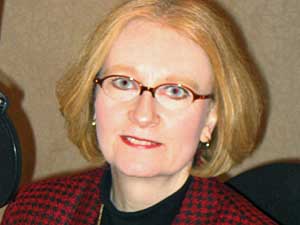 
Karen Studders was head of the MPCA when 3M pulled Scotchgard off the market in May, 2000. After the news broke, Studders said she took no steps on the Scotchgard matter beyond her office, and she did not ask for a meeting with 3M. (MPR Photo/Mike Edgerly)