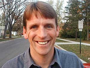 
Rep. Moe says his projects fell victim to partisan politics. (MPR Photo/Tom Robertson)