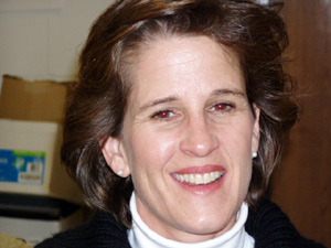 
"When you have out-and-out lying, attributing things to somebody they never said, that's not right.  And it's going to keep people from running,"  says  DFLer Rebecca Otto of Marine-on-St.-Croix. 
 (MPR Photo/Michael Khoo)