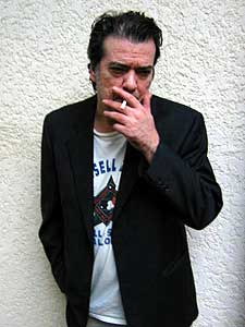 
Goldberg takes a puff. In the latter years of his music career, he's focused on making his songs meaningful. (Image courtesy of Barry Thomas Goldberg)