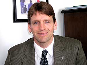 
Rep. Frank Moe, DFL-Bemidji, hopes the tragedy doesn't paint Red Lake in a negative light.  (MPR Photo/Laura McCallum)