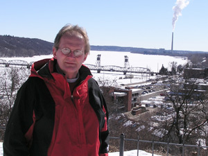 
Dennis Anderson believes ongoing wetland destruction is keeping ducks away from Minnesota.  (MPR Photo/Lorna Benson)