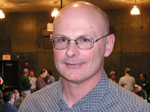 
Tom Landwehr is with The Nature Conservancy. His organization is joining forces with hunters to lobby for better habitat protections. (MPR Photo/Lorna Benson)