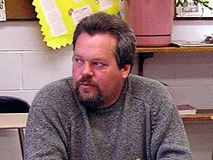 
Bill Hudspith is a special education teacher at Cloquet Senior High School.  Hudspith served as an executive producer for the film project.  (MPR Photo/Bob Kelleher)