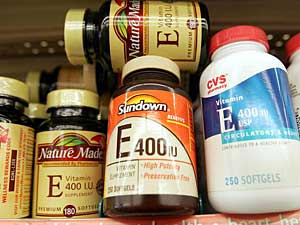 
The latest study showed that vitamin E supplements have no effect in delaying Alzheimer's disease, contradicting earlier studies which suggested otherwise. (Photo by Mario Tama/Getty Images)