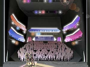 
The new McGuire Theater at the Walker is a 385-seat, technologically sophisticated, on-site performance studio.
 (Image courtesy of the Walker Art Center)