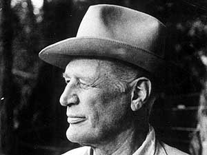 
Harvey Dunn late in life.  He was born in 1884 and died in 1952. (Photo courtesy of the South Dakota Art Museum)