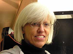 
Margi Preus is co-writer and director for "Phantom of the NorShor." (MPR Photo/Stephanie Hemphill)