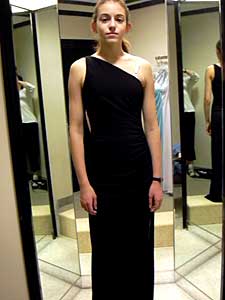 
Seeing my daughter in this dress took my breath away. She's gorgeous!  (MPR Photo/Melanie Sommer)