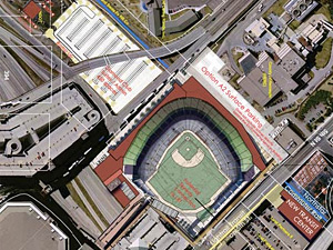 
The proposed ballpark's location near Target Center. (Photo: Minnesota Twins)