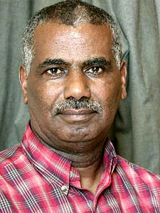 
Solomon Gashaw was targeted for execution in Ethiopia. He stayed in the U.S. after coming to Wisconsin in 1977 for a conference.  (MPR Photo/Art Hughes)