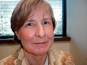 
Minnesota Corrections psychologist Patricia Orud says 90 percent of the state's prison inmates are drug or alcohol abusers when they enter. (MPR photo/Dan Olson)