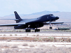 
Ellsworth is home to half the nation's fleet of B-1 bombers. The Pentagon proposes moving those planes to Dyess AFB in Texas, which currently houses the other half of the fleet. (Photo courtesy of Ellsworth Air Force Base)