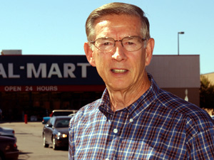 
Economist Ken Stone says people shop based on low prices and convenience, and efforts to freeze out big box retailers are often counterproductive. (Photo courtesy of Iowa State University)