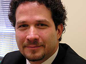 
Nathan Wolf is starting a Mexican Consulate in St. Paul, Minn. He says one of the first things he will do is find try to find out exactly how many Mexican nationals live in the area. (MPR Photo/Bianca Vazquez Toness)