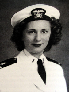 
Florence Scholljegerdes while serving as a navy nurse. (Photo Courtesy Florence Scholljegerdes)