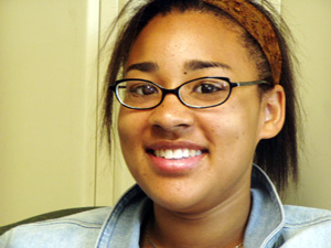
Nakita Natala needed a big push to apply for college admission and scholarships. (MPR Photo/Tim Pugmire)