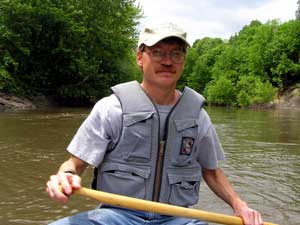 
Lee Ganske is a Minnesota Pollution Control Agency Hydrologist in Rochester.   (MPR Photo/Mark Steil1)